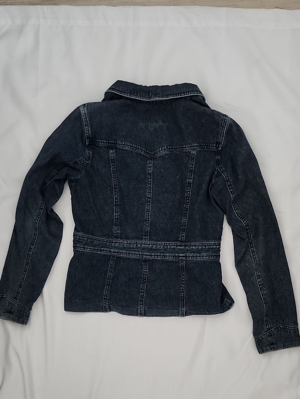 Ralph Lauren Dark Indigo Jean Jacket - Front Zip - Picture 2 of 3